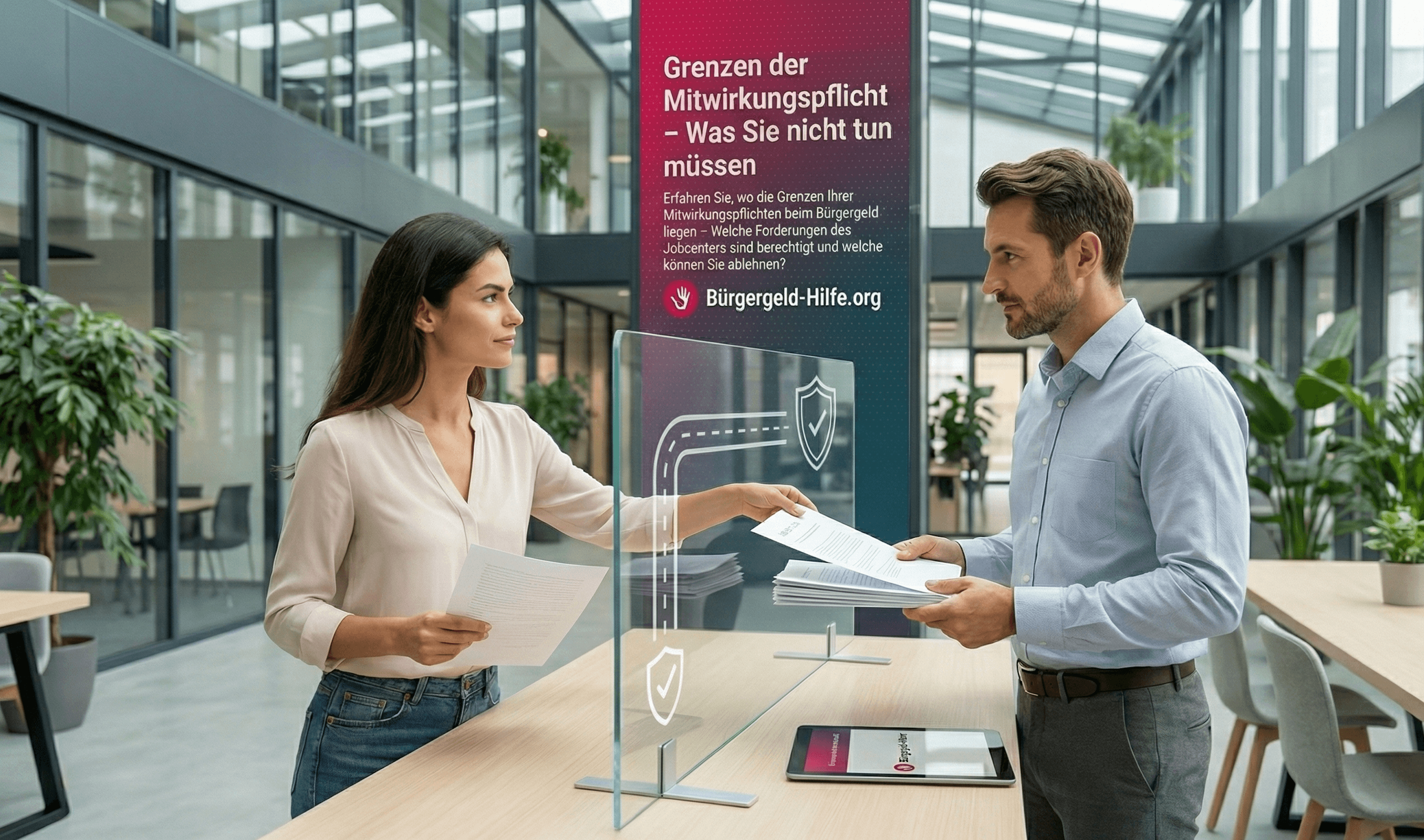 Grenzen der Mitwirkungspflicht - Was Sie nicht tun müssen